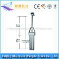 Tubo de aquecimento de titânio sem costura redondo GR5 da China